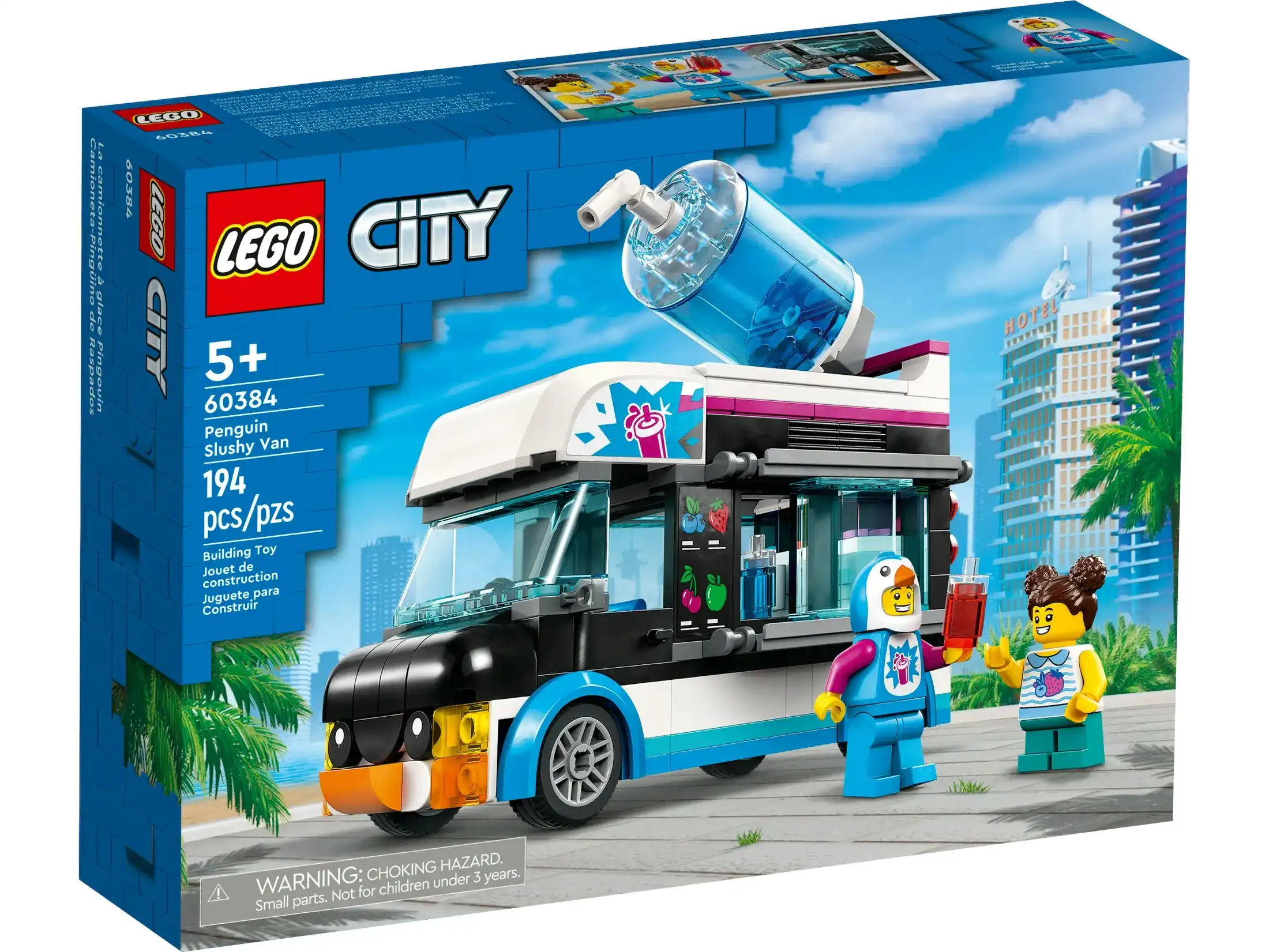 LEGO 60384 Penguin Slushy Van - City