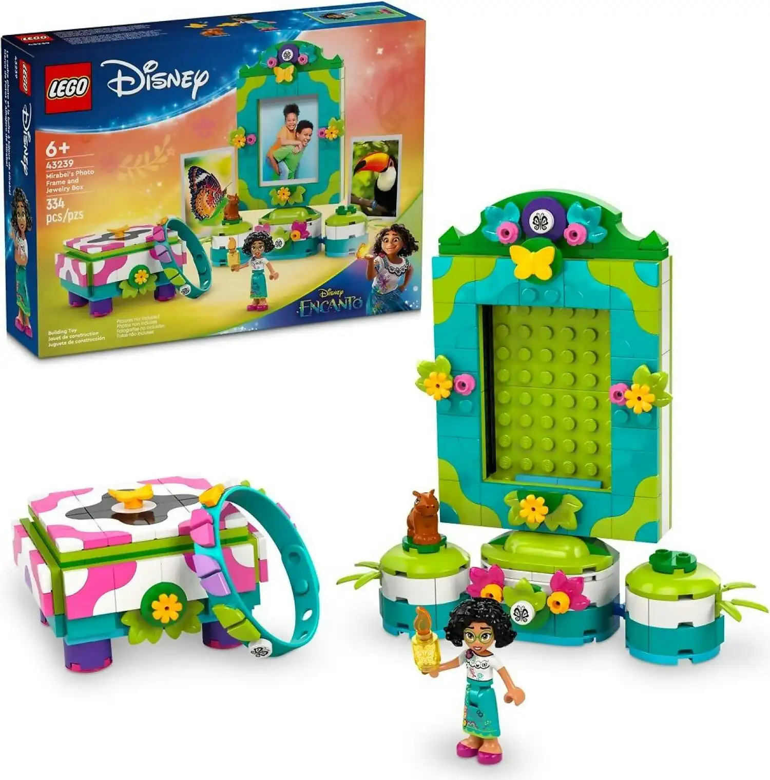 LEGO 43239 Mirabel's Photo Frame and Jewelry Box - Disney