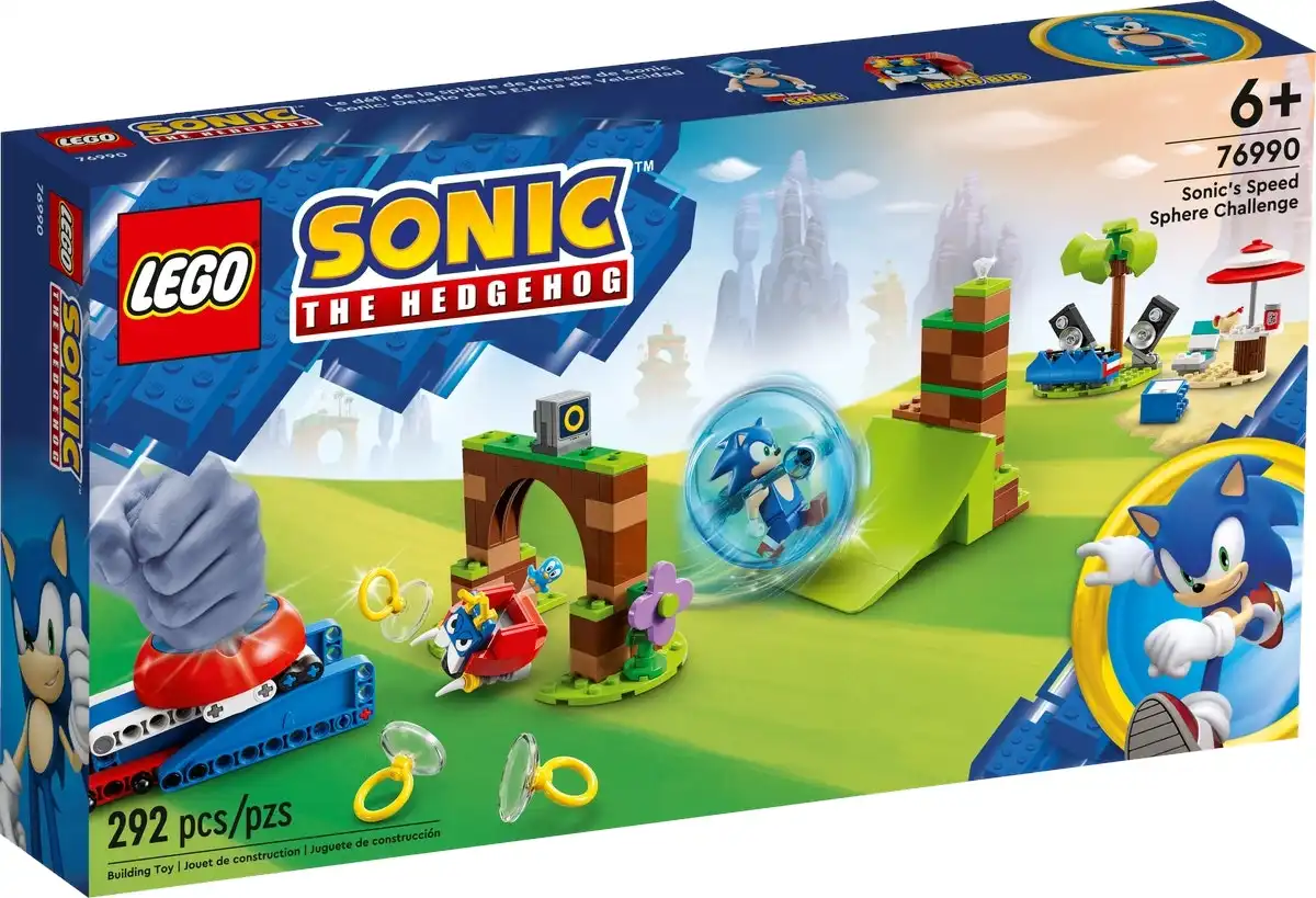 LEGO 76990 Sonic's Speed Sphere Challenge - Sonic the Hedgehog