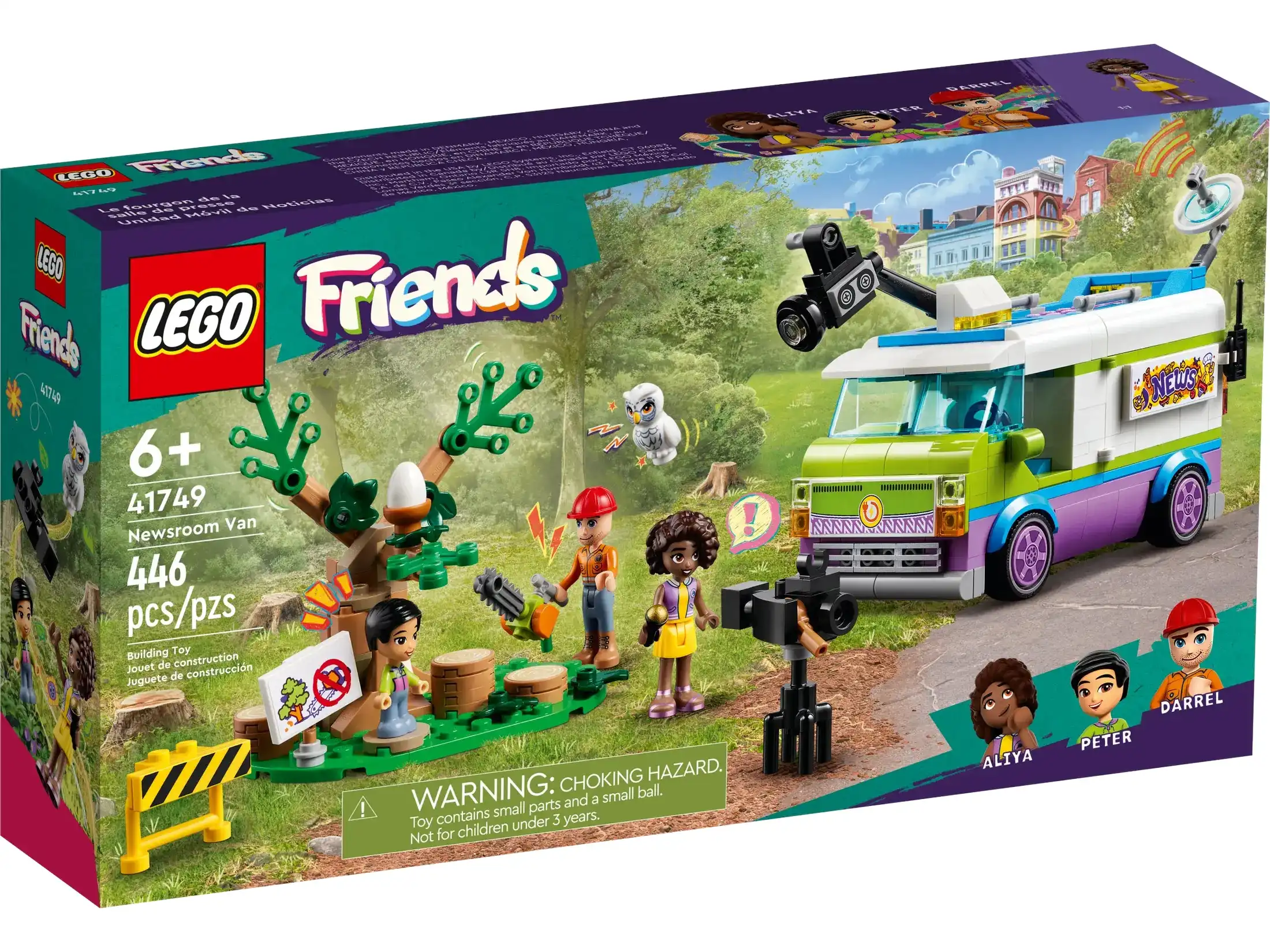 LEGO 41749 Newsroom Van - Friends