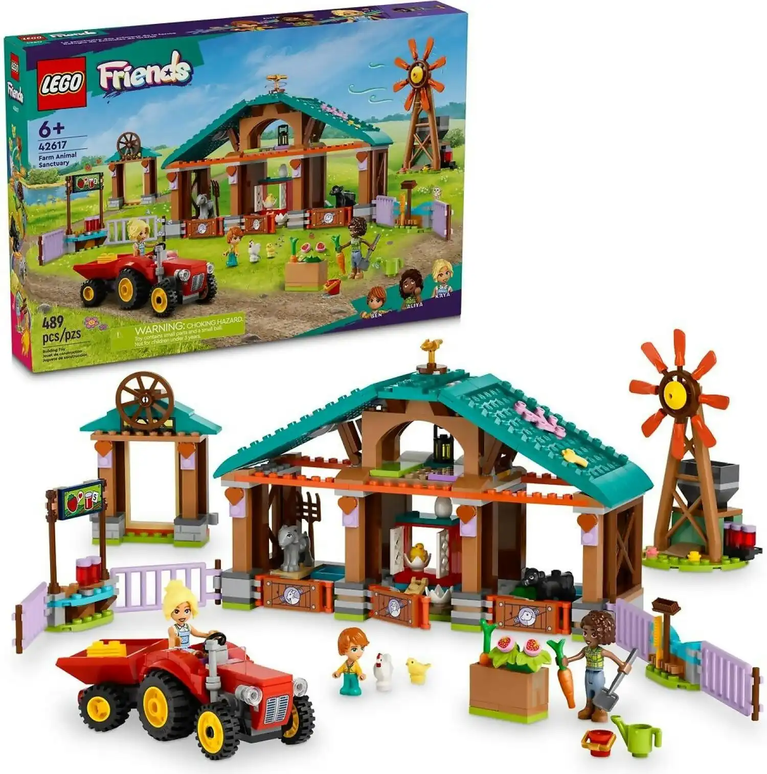 LEGO 42617 Farm Animal Sanctuary - Friends