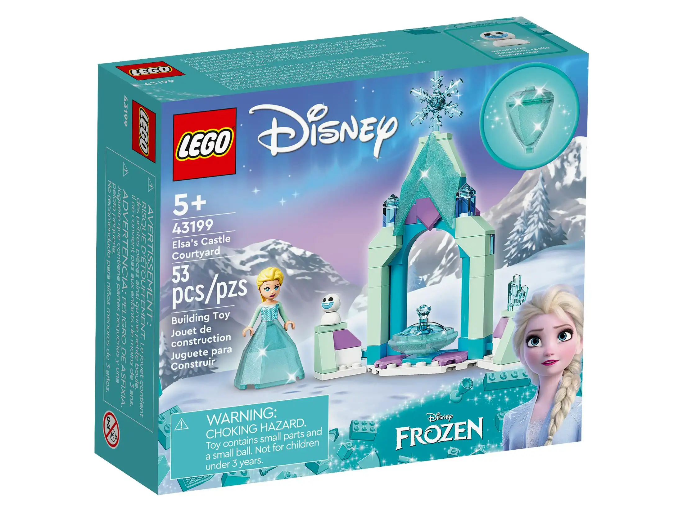 LEGO 43199 Elsa’s Castle Courtyard - Disney Princess