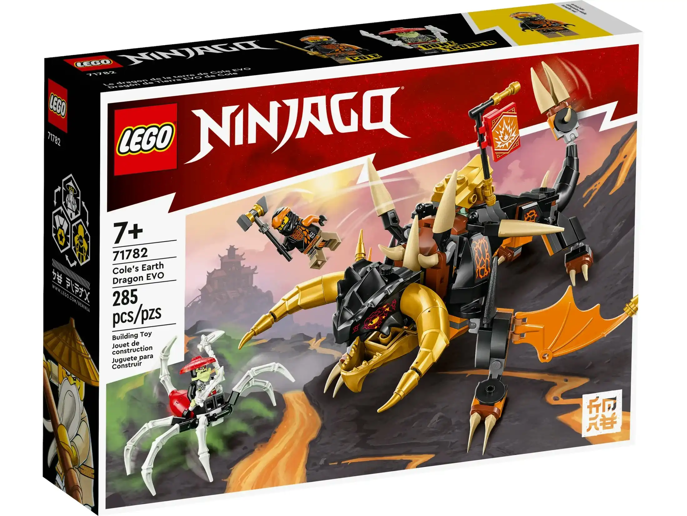 LEGO 71782 Cole's Earth Dragon EVO - Ninjago