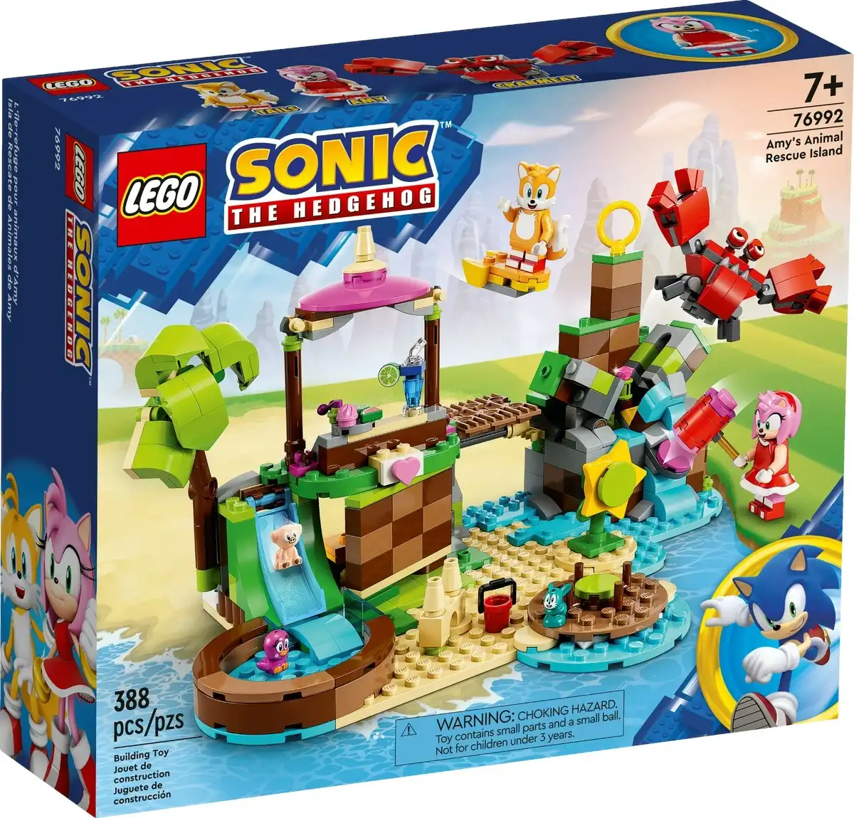 LEGO 76992 Amy's Animal Rescue Island - Sonic the Hedgehog