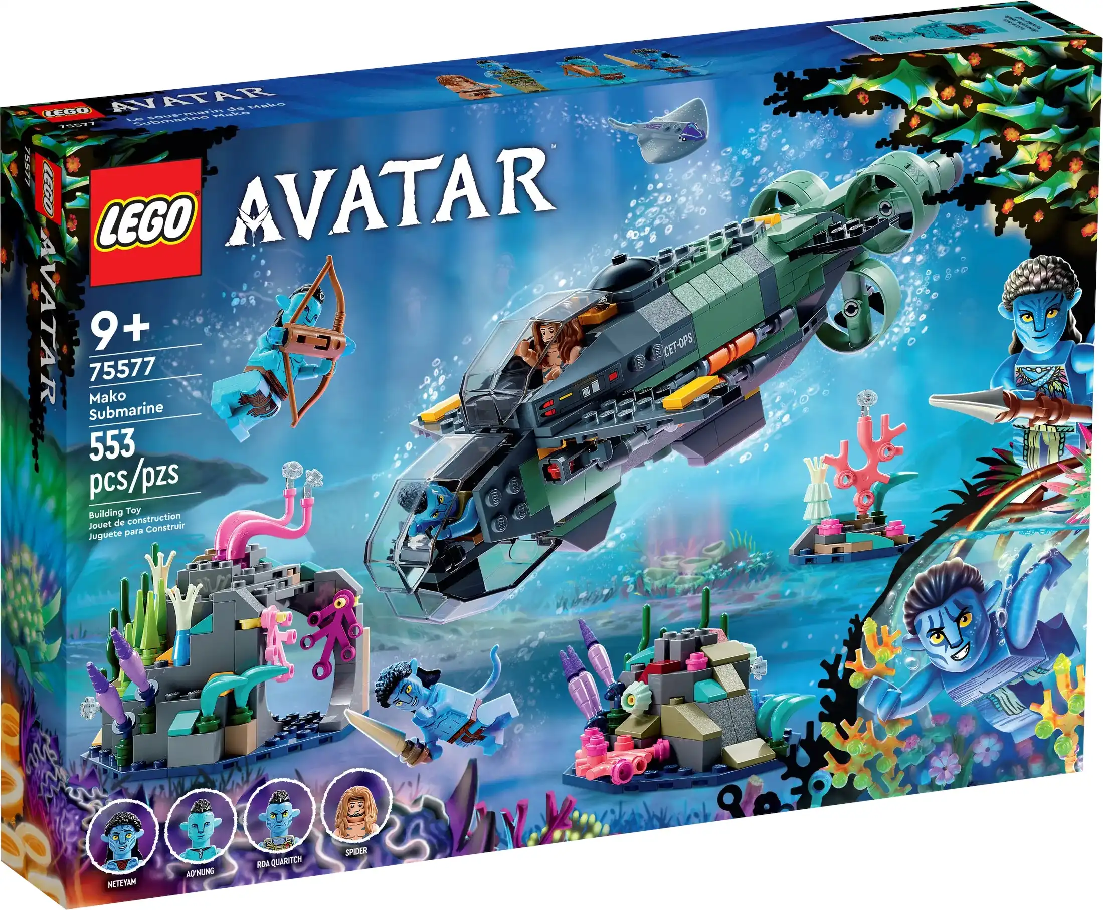 LEGO 75577 Mako Submarine - Avatar