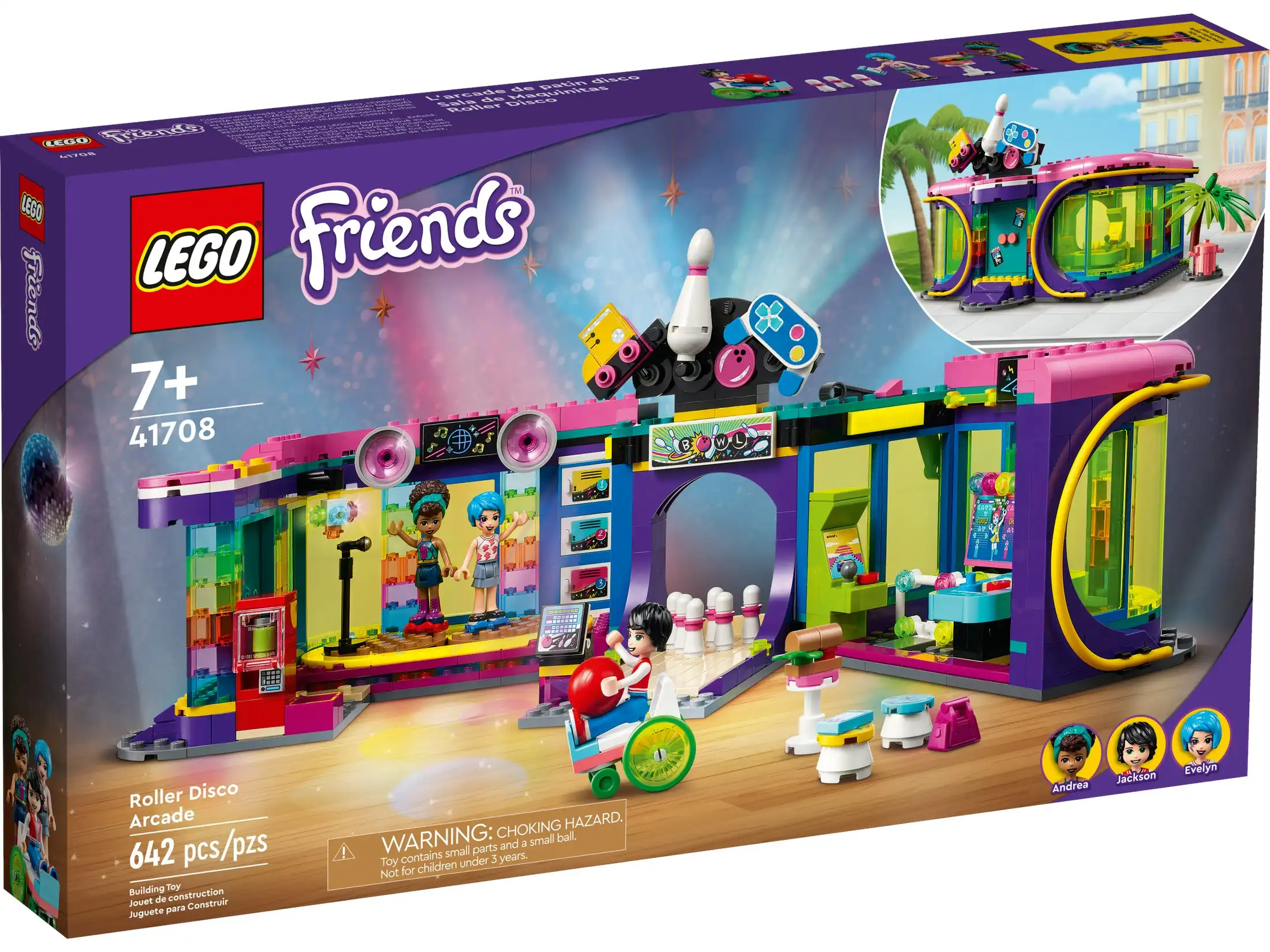 LEGO 41708 Roller Disco Arcade - Friends