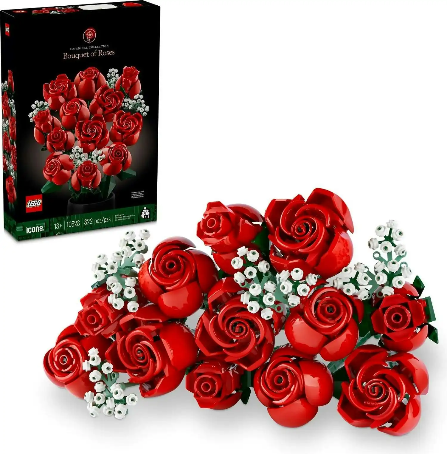 LEGO 10328 Bouquet of Roses - Icons