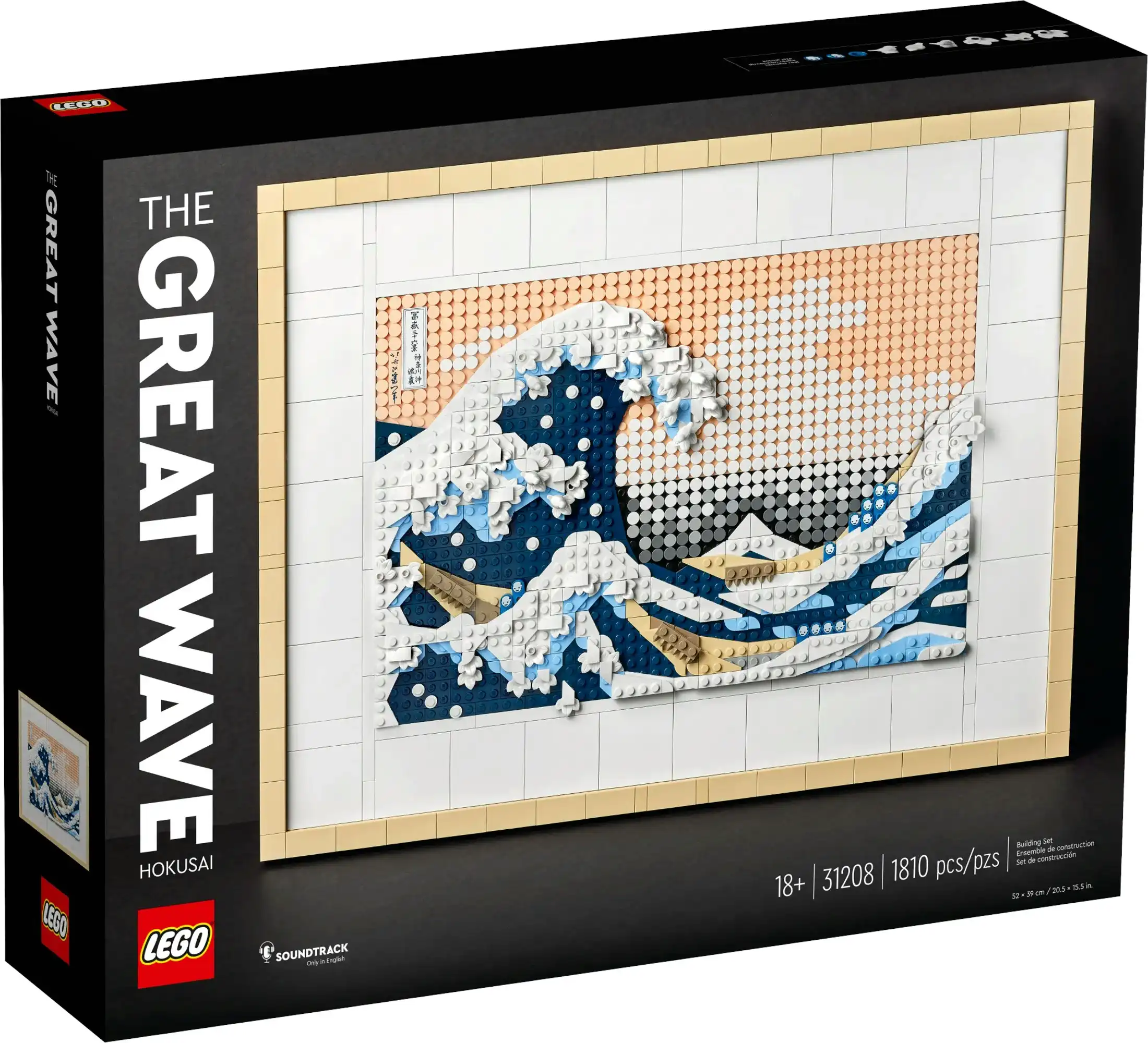 LEGO 31208 Hokusai - The Great Wave - Art