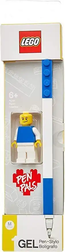 LEGO Blue Gel Pen With Minifigure