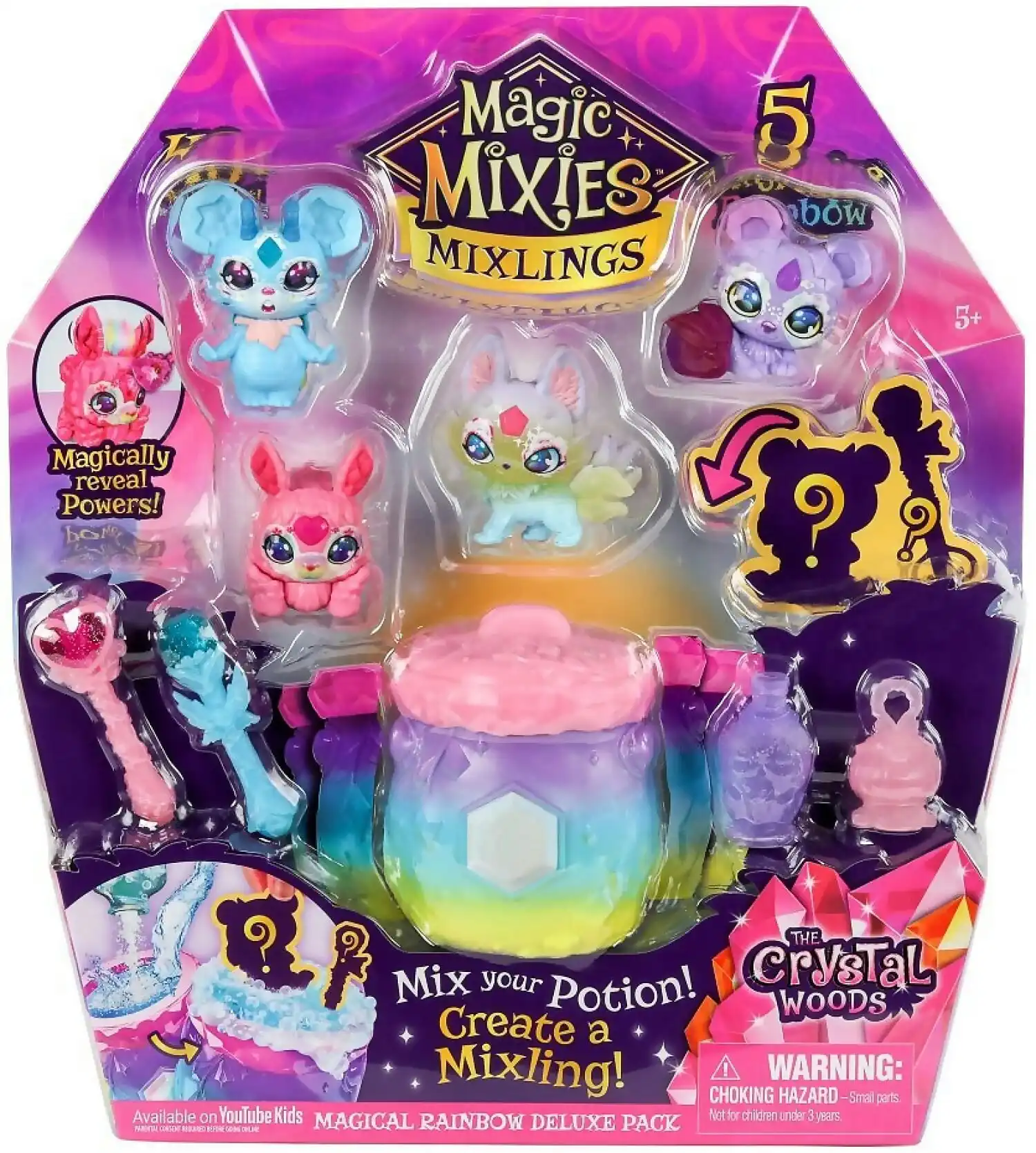 Magic Mixies - Mixlings Magical Rainbow Deluxe Pack