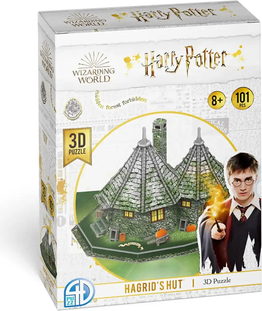 Harry Potter - Hagrids Hut 3D Puzzle - U Games