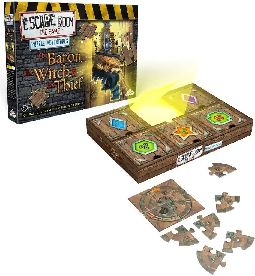 Escape Room The Game - Puzzle Adventures - The Baron The Witch & The Thief - Identity Games
