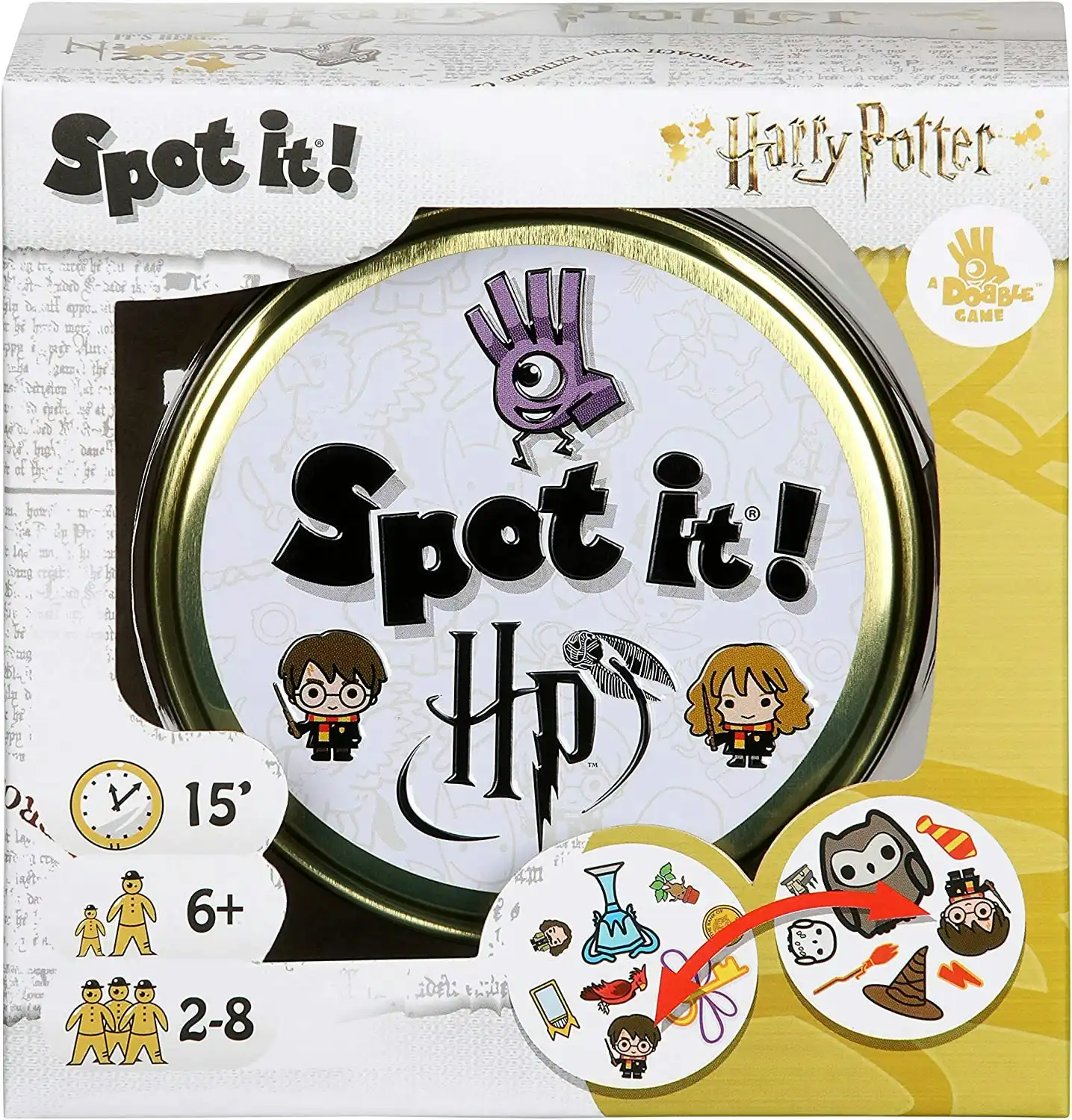 Moose Games Spot It Harry Potter Card Game