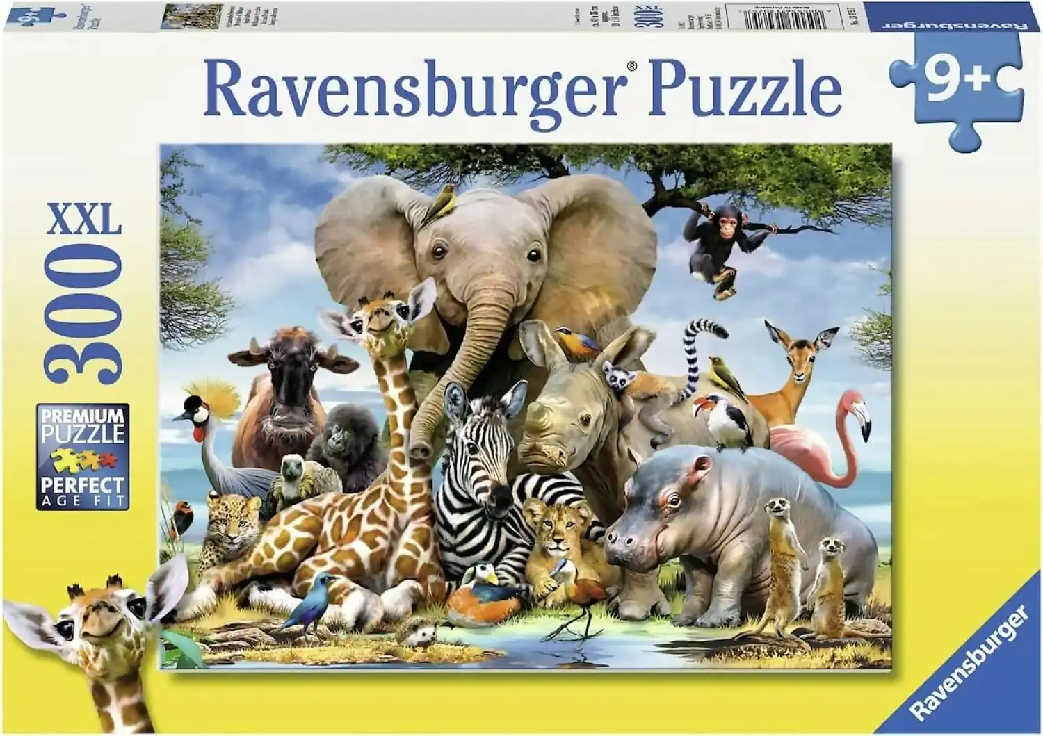 Ravensburger - Favourite Wild Animals Jigsaw Puzzle 300 Pieces
