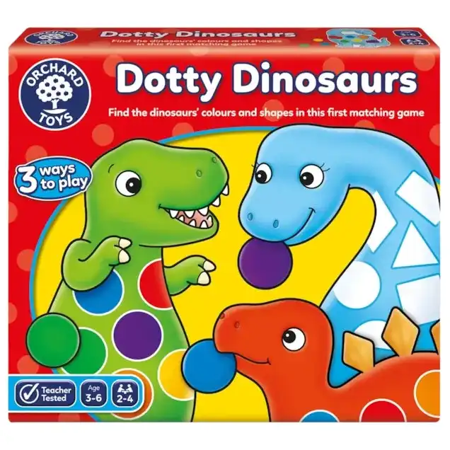 Orchard Toys - Dotty Dinosaurs Game
