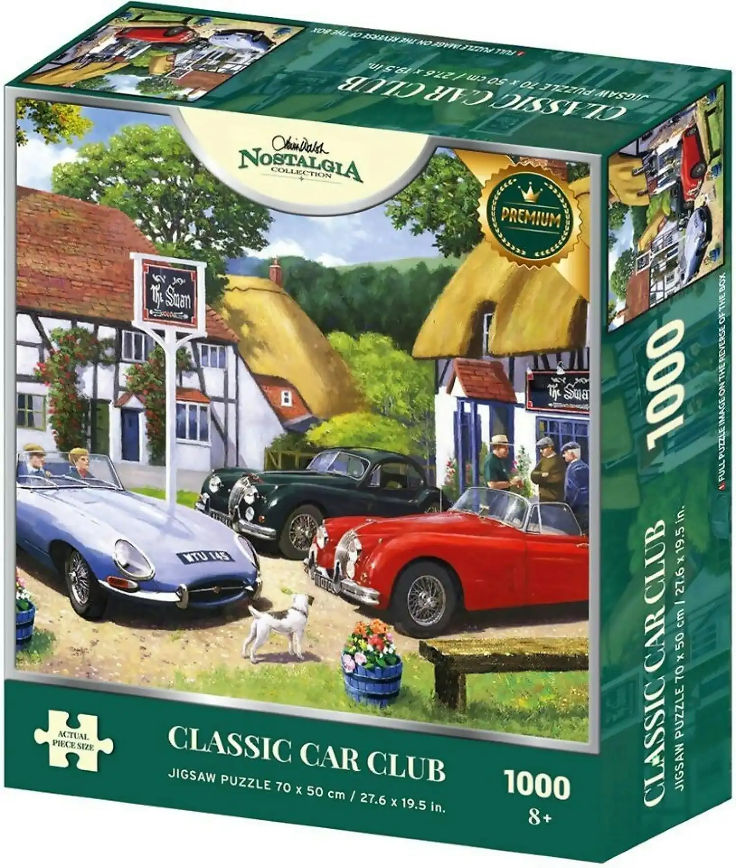 Holdson - Nostalgia Collection Classic Car Club - Jigsaw Puzzle 1000 Pieces
