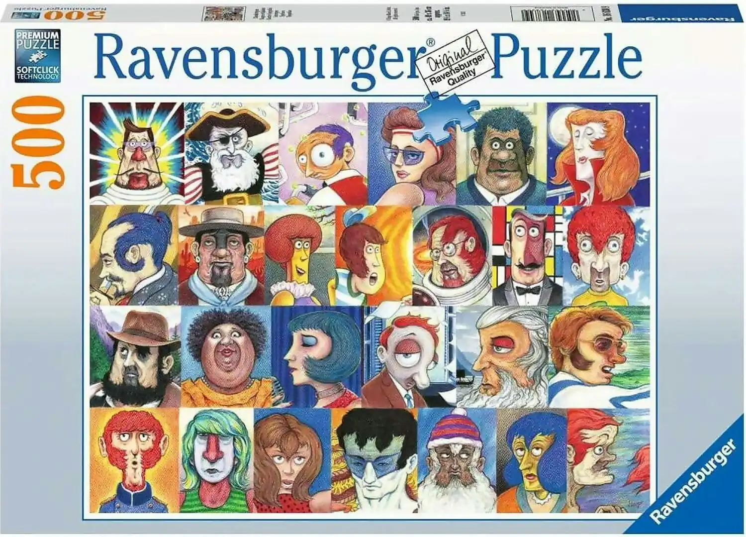 Ravensburger - Typefaces Jigsaw Puzzle 500 Pieces