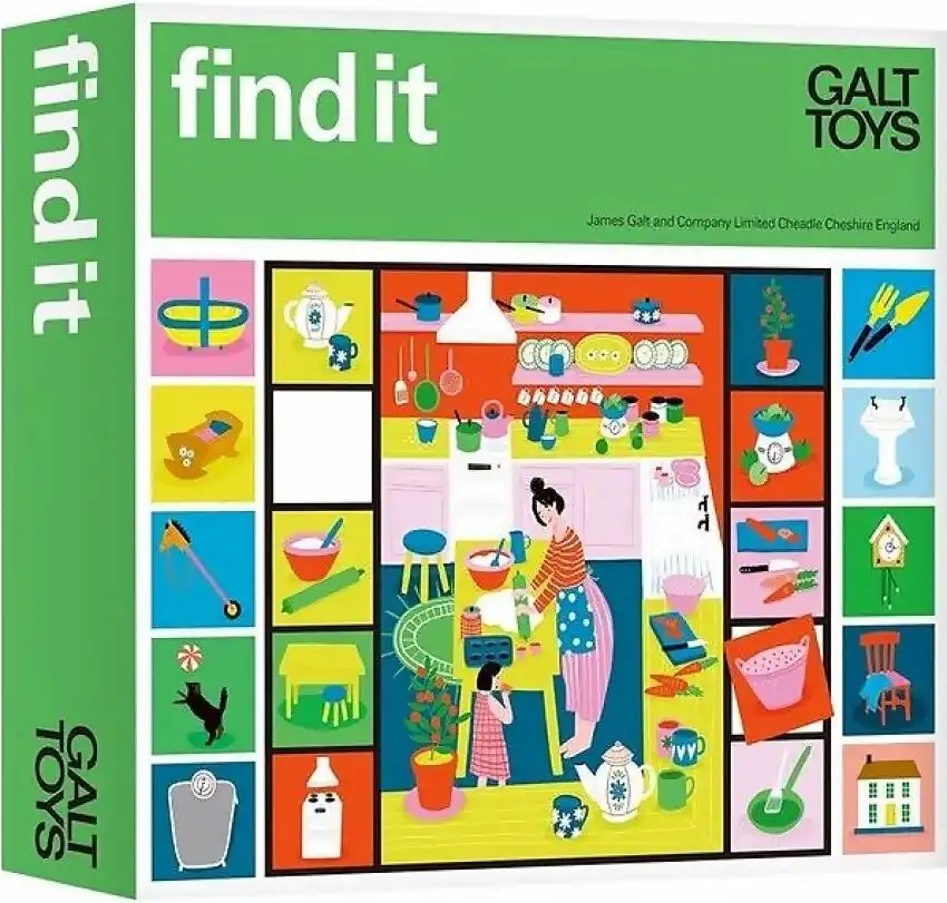 Galt - Find It Picture Card & Board Game