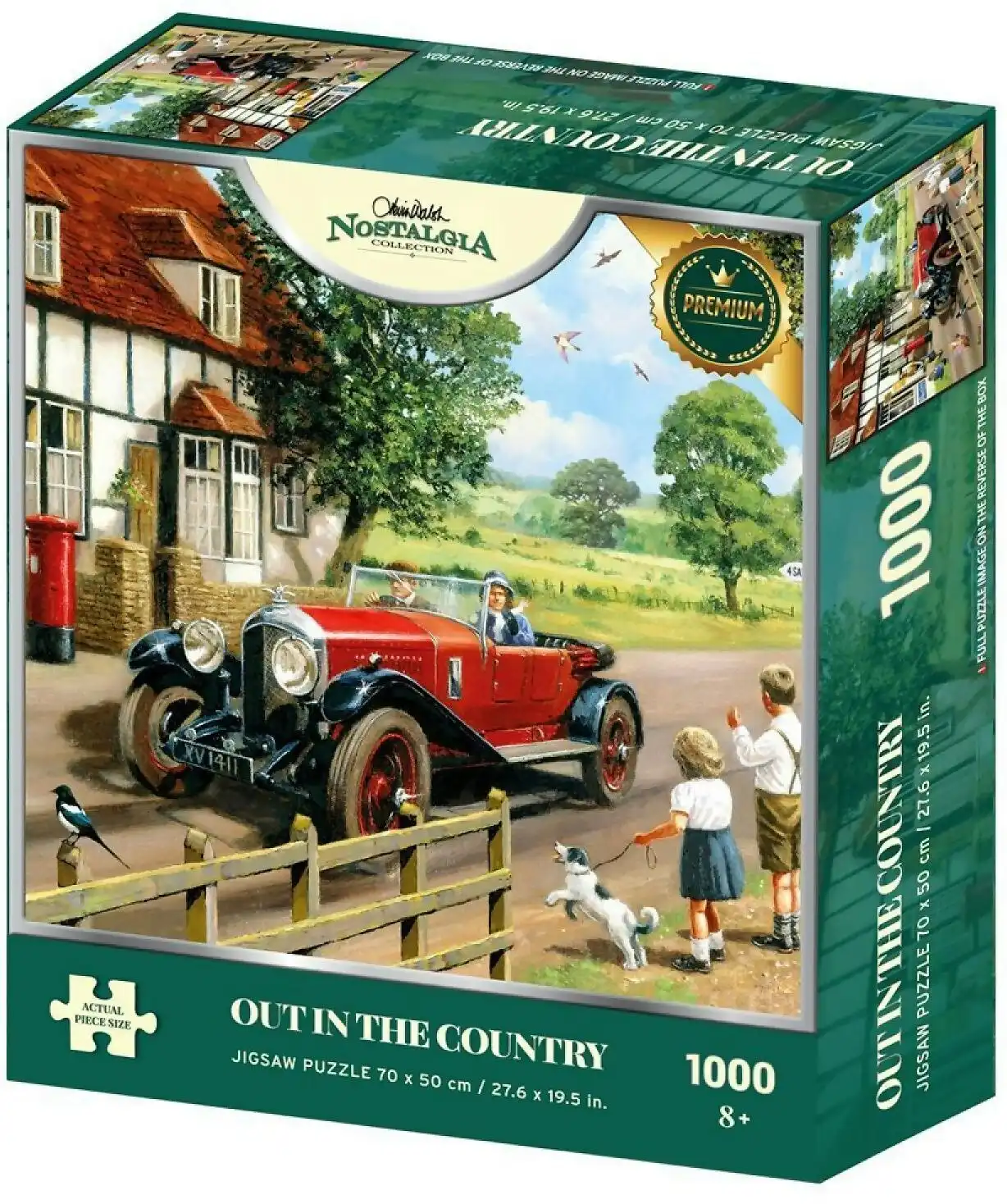 Holdson - Nostalgia Collection - Out In The Country - Jigsaw Puzzle 1000 Pieces