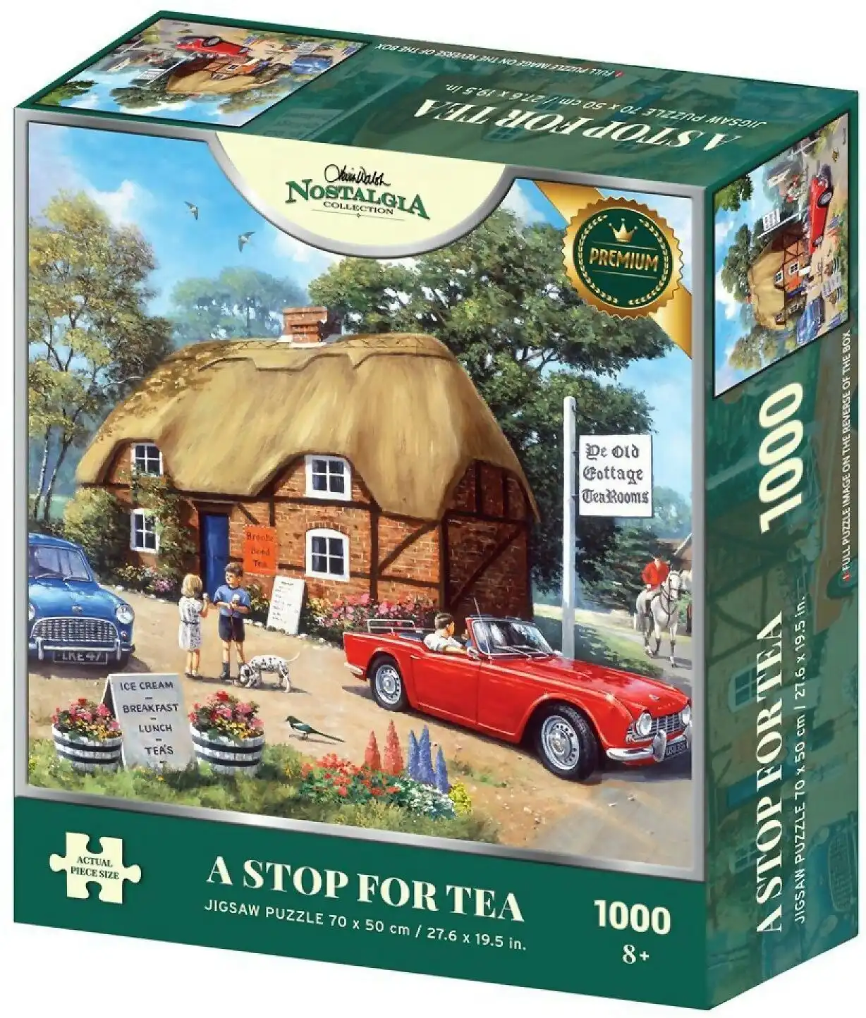 Holdson - Nostalgia Collection - A Stop For Tea - Jigsaw Puzzle 1000 Pieces