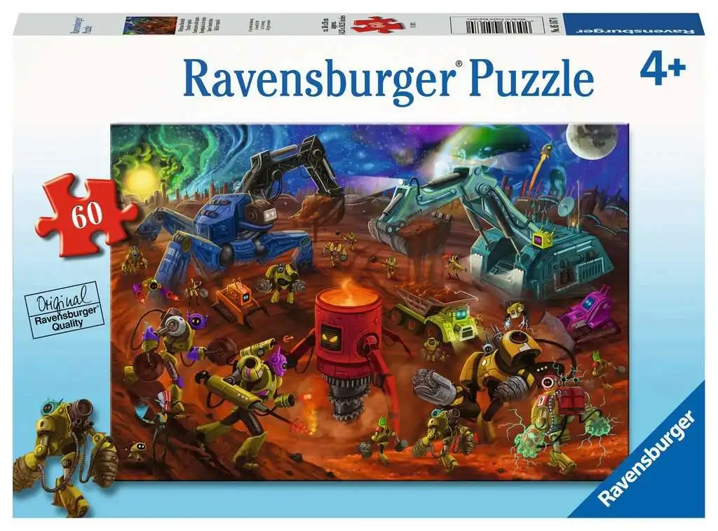 Ravensburger - Space Construction Jigsaw Puzzle 60 Pieces