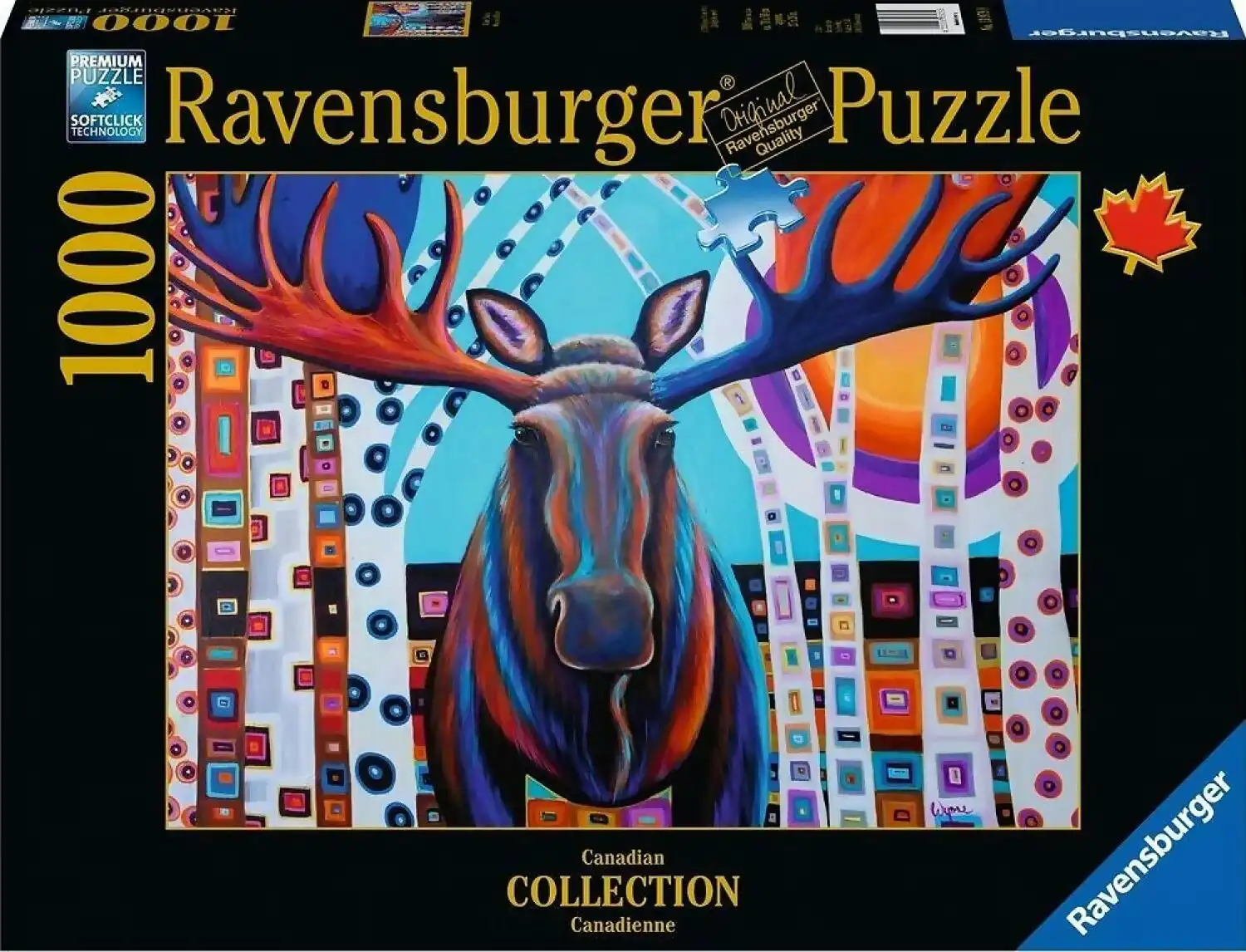 Ravensburger - Winter Moose Jigsaw Puzzle 1000 Pieces