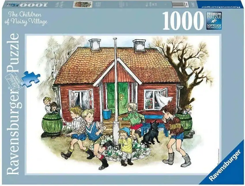Ravensburger - Children Of Noisy Village Jigsaw Puzzle 1000 Pieces