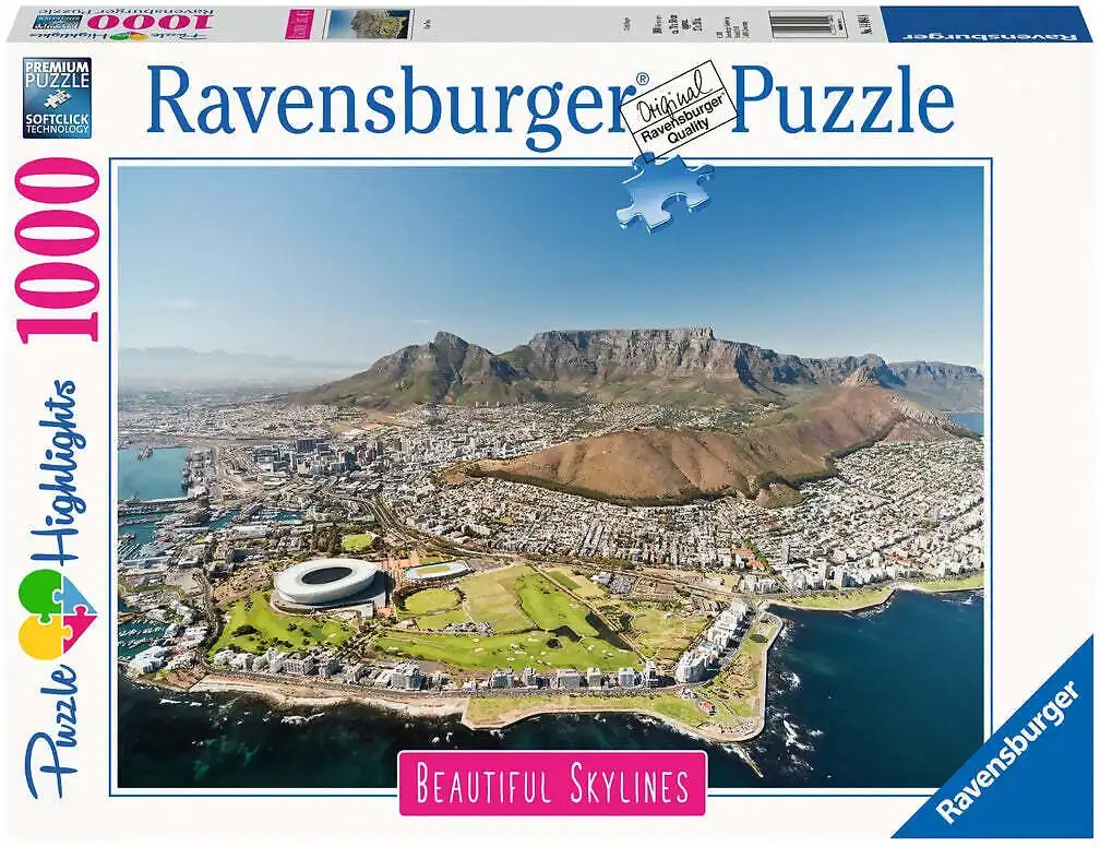 Ravensburger - Cape Town Jigsaw Puzzle 1000 Pieces