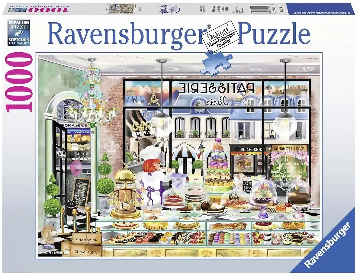 Ravensburger -Wanderlust Good Morning Paris Jigsaw Puzzle 1000 Pieces