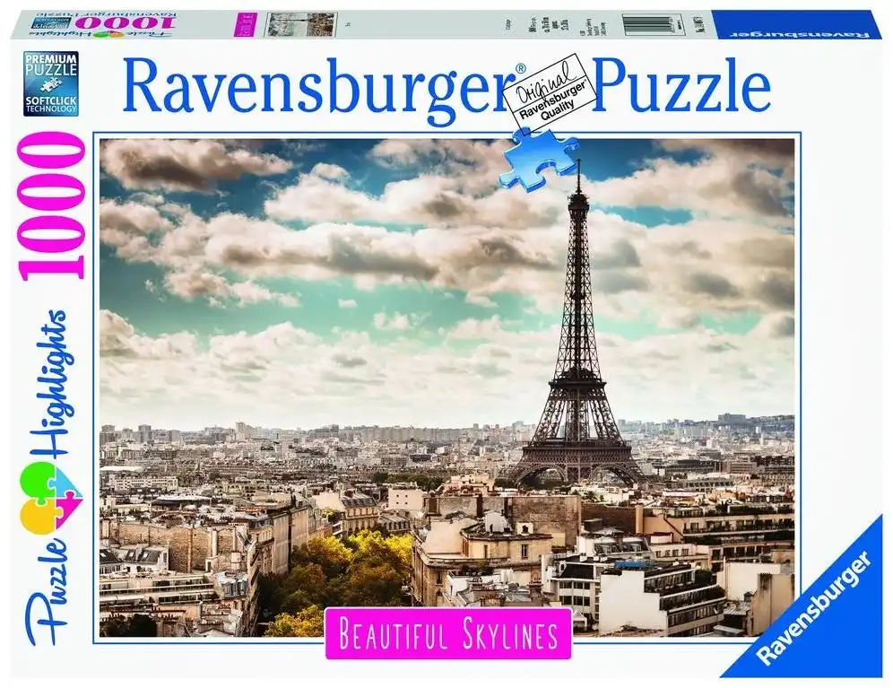 Ravensburger - Paris Jigsaw Puzzle 1000 Pieces
