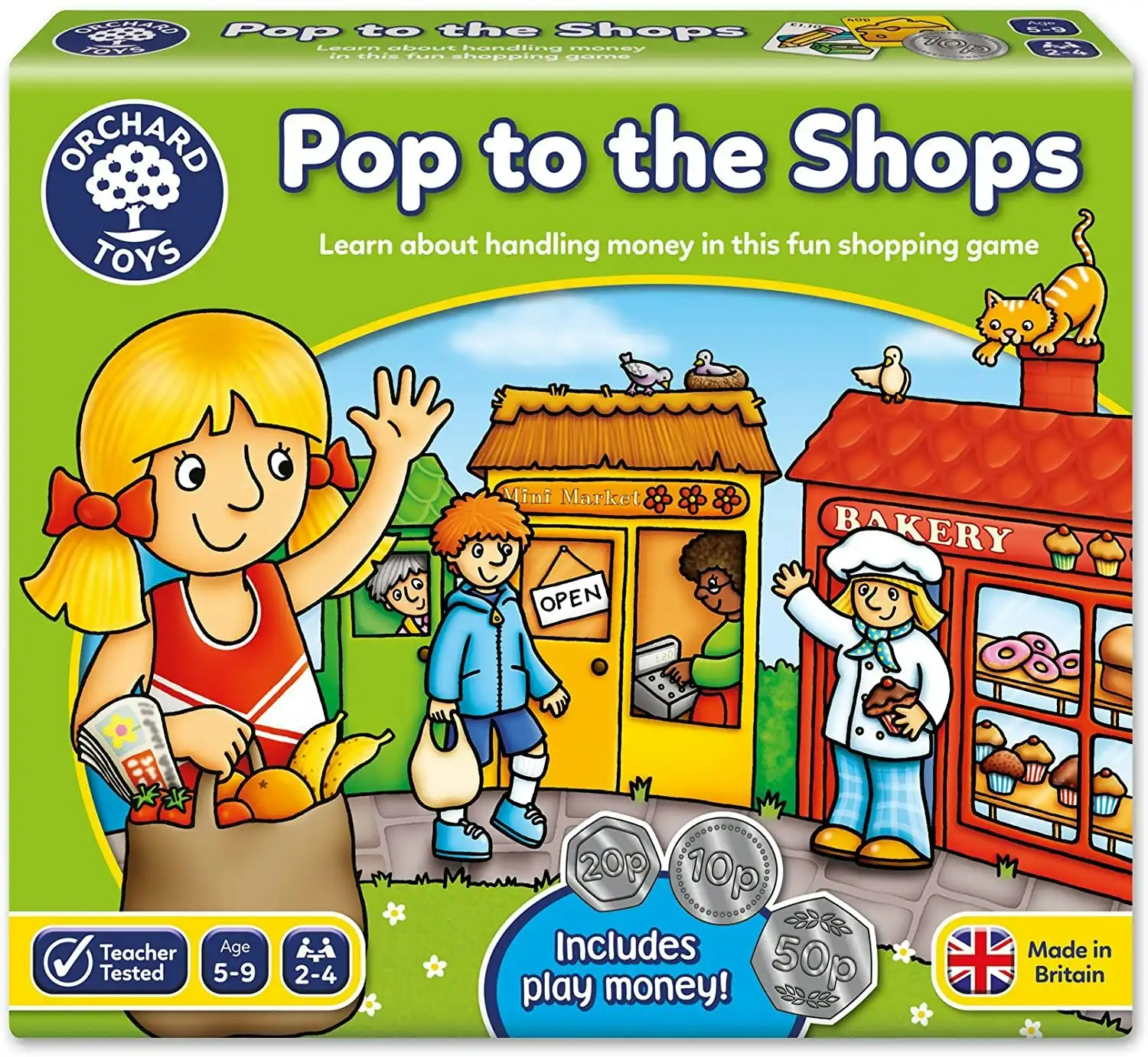 Orchard Toys -  Pop To The Shops Game