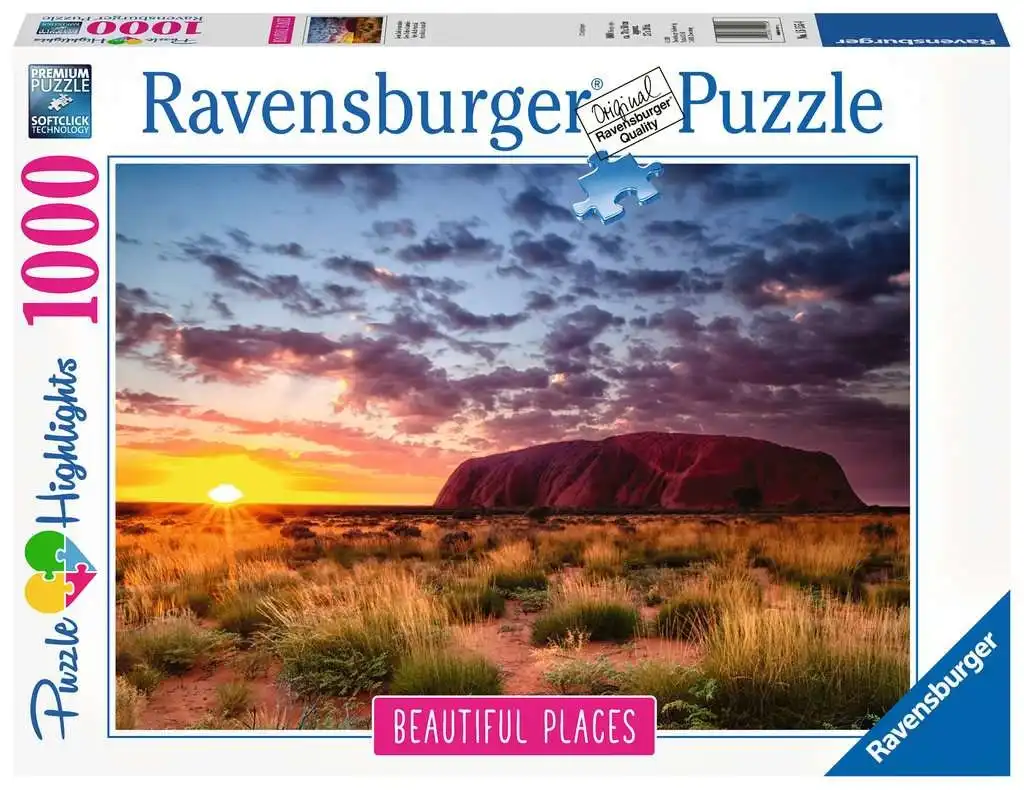 Ravensburger - Ayers Rock Australia Jigsaw Puzzle 1000 Pieces