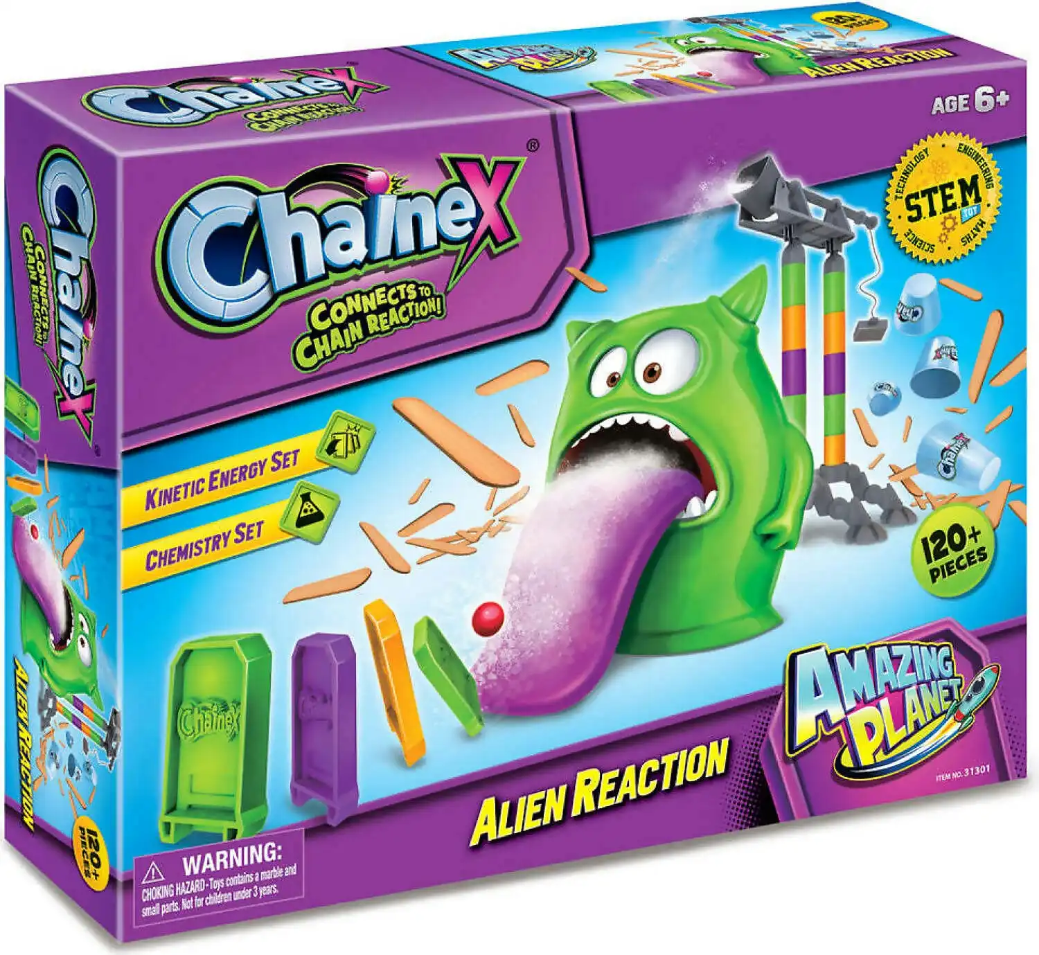 Chainex - Alien Reaction 120+ Pieces