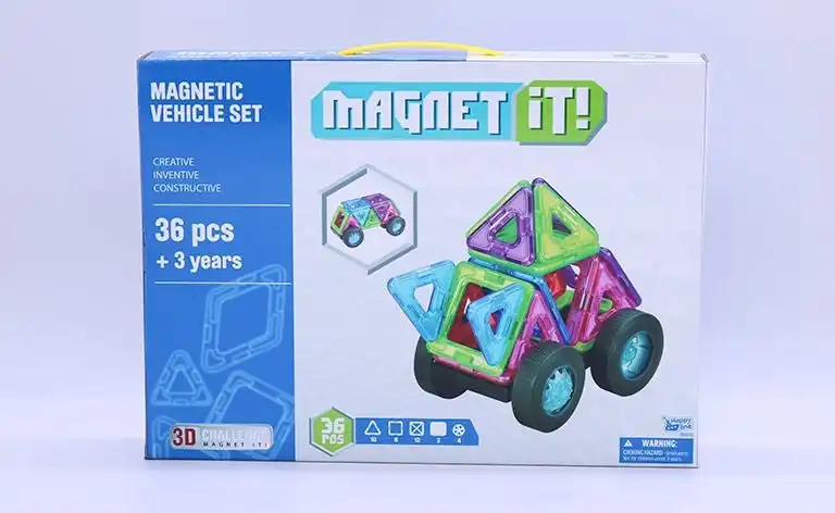 Magnet It 36 Piece Vehicle Set