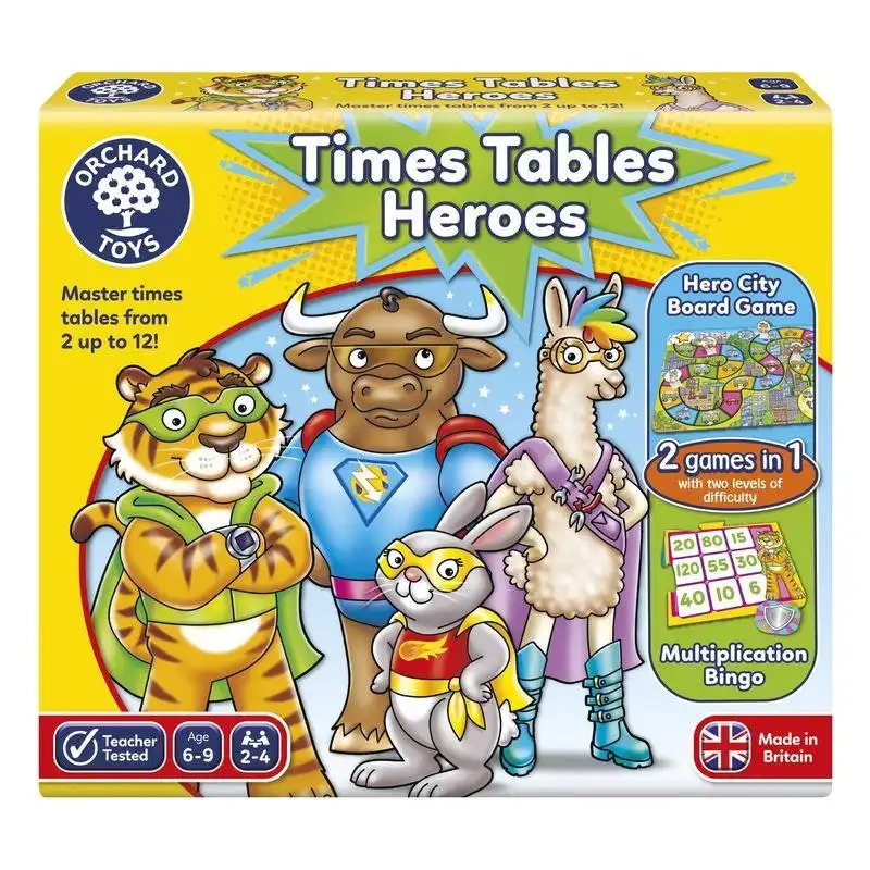 Orchard Toys -  Times Tables Heroes