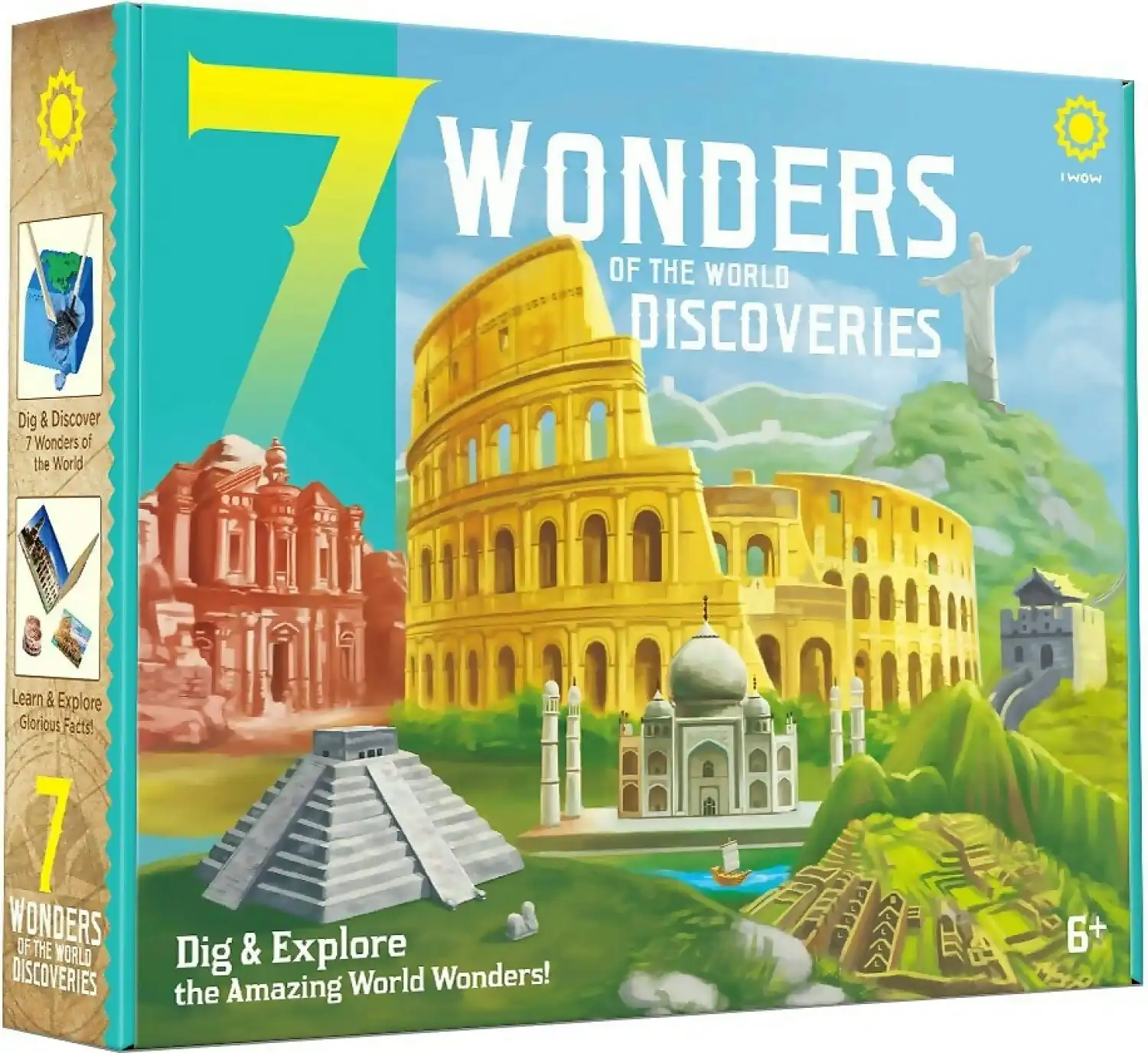Dig Kit - 7 Wonders Of The World Discoveries - Johnco