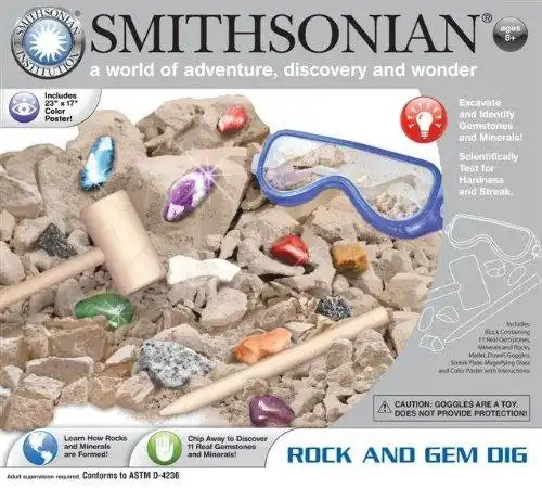 Smithsonian Rock And Gem Dig
