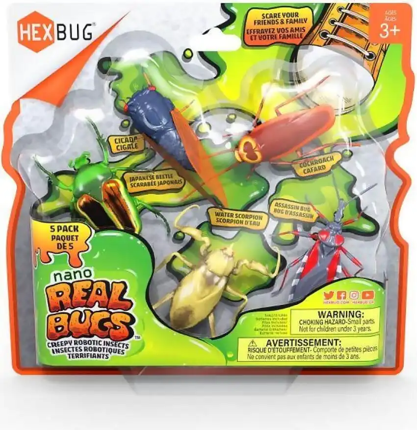 HEXBUG - Nano Real Bugs 5 Pack
