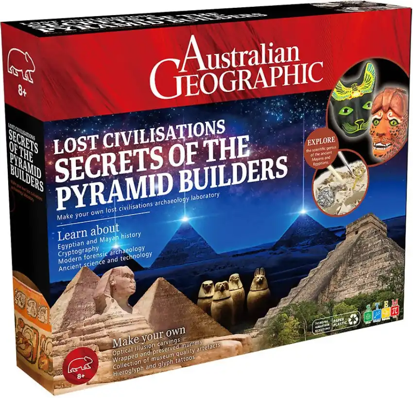 Australian Geographic - Secrets Of The Pyramid Builders Kit