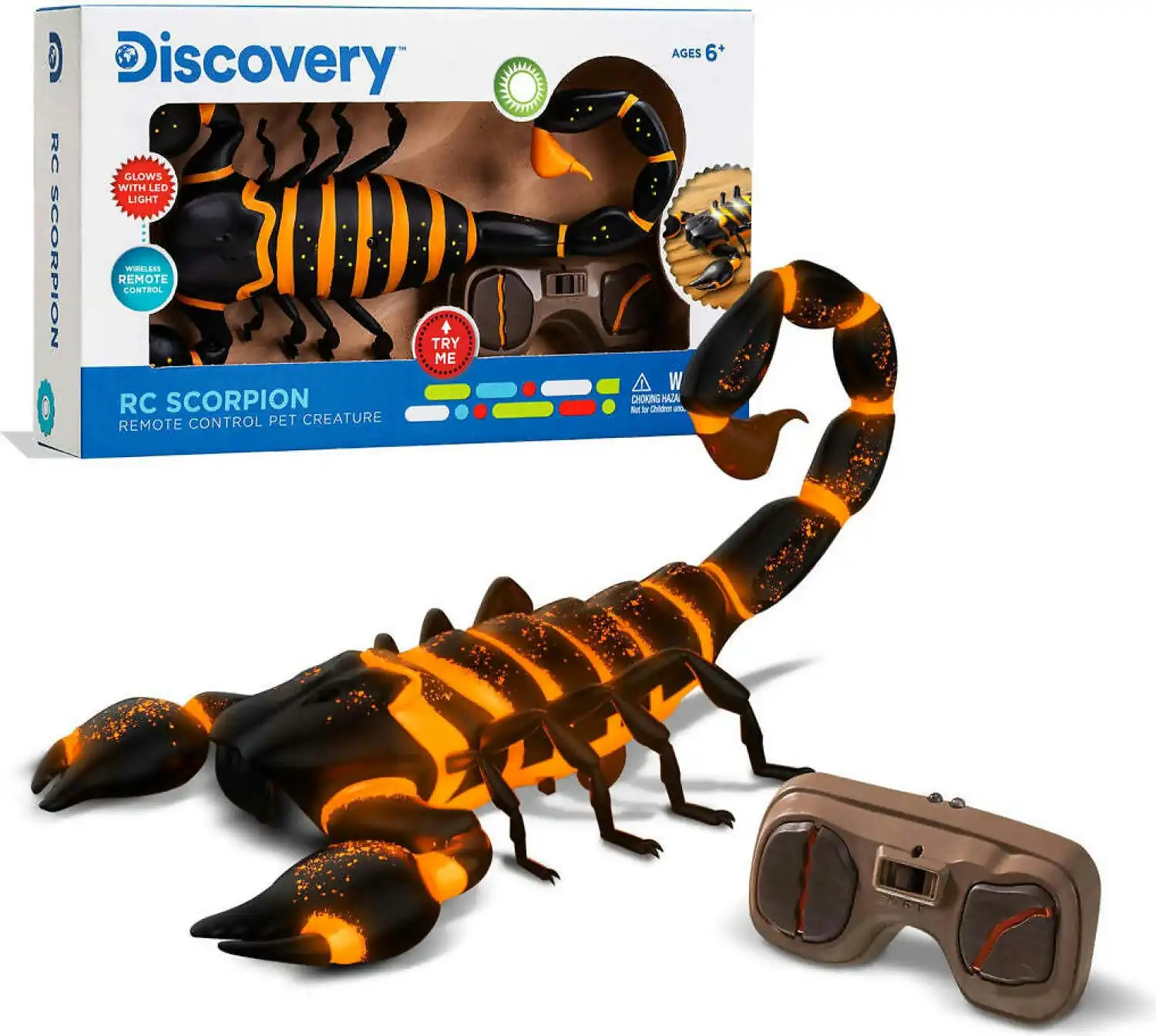 Remote Control Fire Scorpion With Led Lights