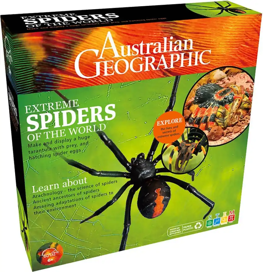 Australian Geographic - Spiders Of The World Kit