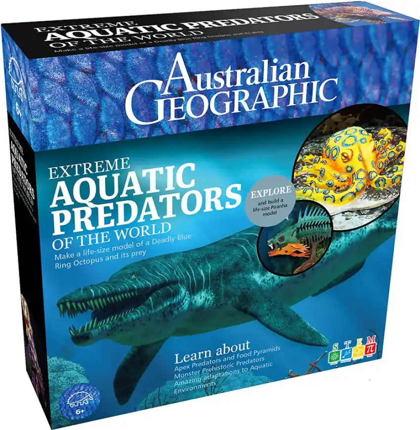 Australian Geographic - Aquatic Predators Of The World Kit