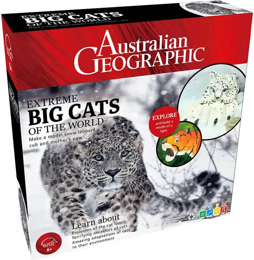 Australian Geographic - Big Cats Of The World Kit