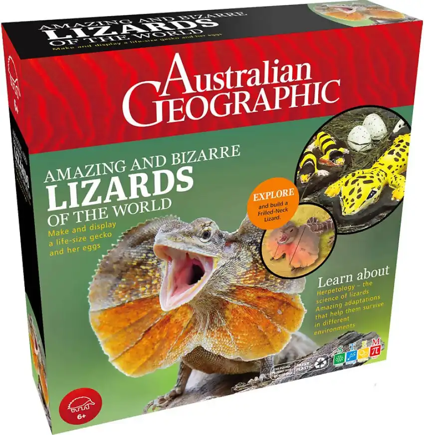 Australian Geographic - Lizards Of The World Kit