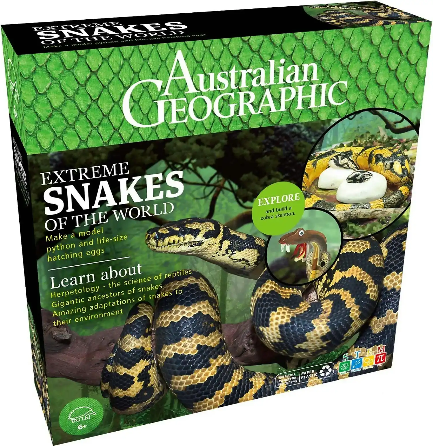 Australian Geographic - Snakes Of The World Kit