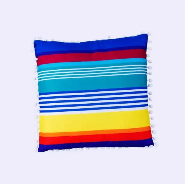 Lazy Dayz Waterproof Outdoor Cushion - Rainbow