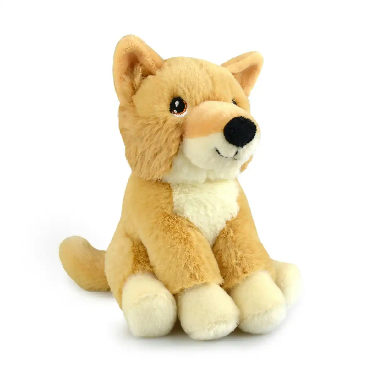 Keeleco Dingo Kids 18cm Souvenir/Gifts Soft Animal Plush Stuffed Toy Yellow 3Y+