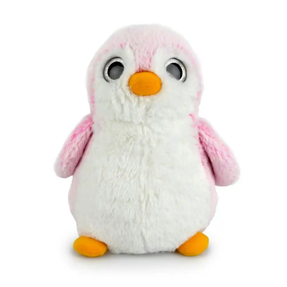 Korimco 23cm Sparkle Penguin Kids Soft Animal Plush Stuffed Toy 3y+ Pink