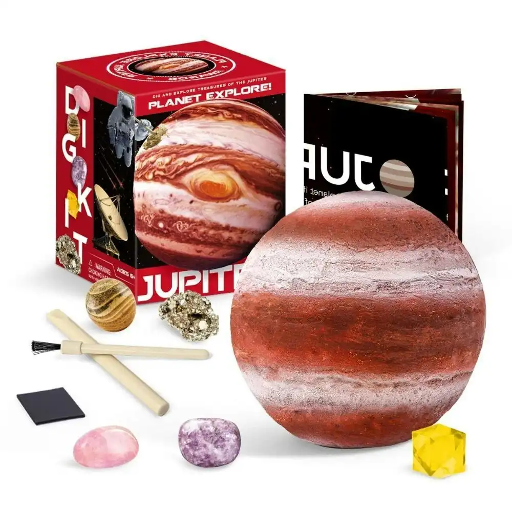 2PK Kaper Kidz Planet Xplore Jupiter Dig & Excavation Childrens Science Kit 6y+