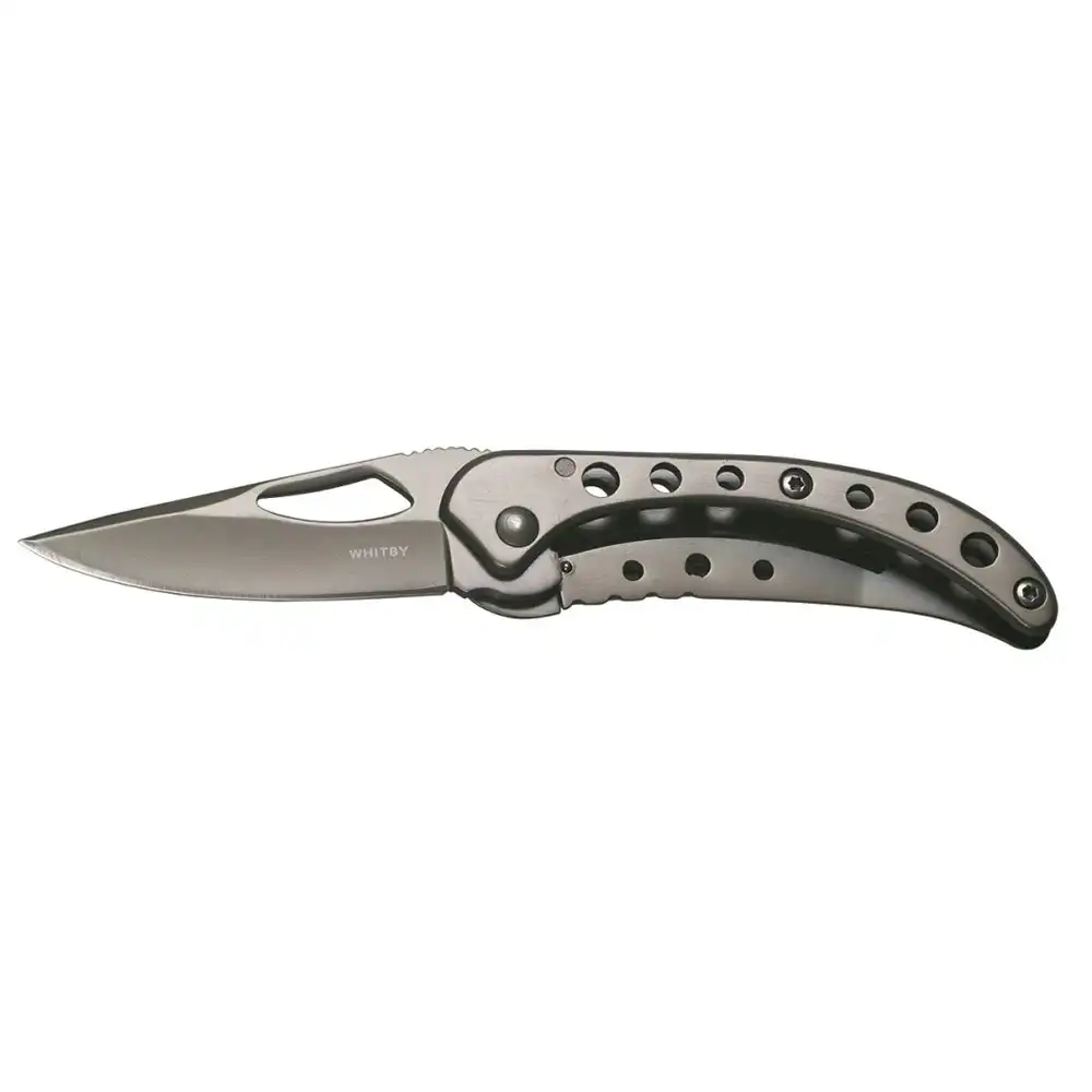 Whitby Knives Mini Titan Survival/Camping SS Pocket/Lock Knife - 2'' Blade